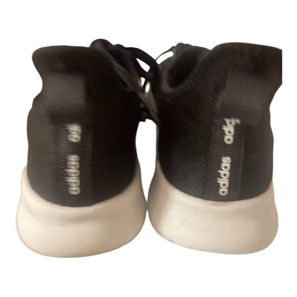 Adidas Women’s Cloudfoam 2.0 Running Shoes Black White Size 9 - Picture 3 of 5